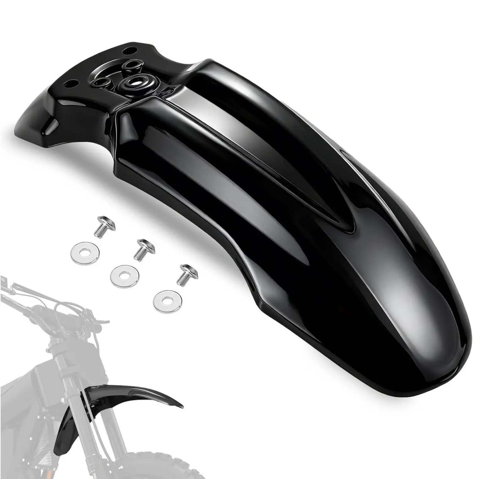 Front Fender Mudguard Splash Mud Guard, Compatible Fit for Tutti Tutto Tuttio Soleil 01 Yozma In10, Durable Protection for Your Vehicle, Automotive Protector