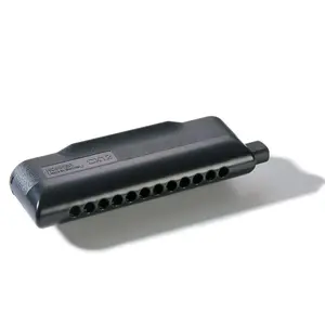 Hohner CX-12 Chromatic Harmonica - Key of A, Black (7545-A)