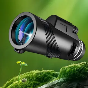 80x100 HD Compact Monocular, High Magnification Monocular, Suitable for Bird Watching, Ideal for Hunting, Hiking, Camping and Wildlife Exploration