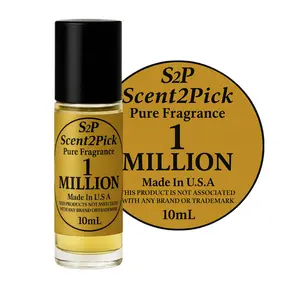 1 Million Inspired Roll-On Oil 10ml - Men's Fragrance Body Oil Alcohol-Free Long-Lasting Oil-Based Fragrance in Travel-Friendly Roller Bottle