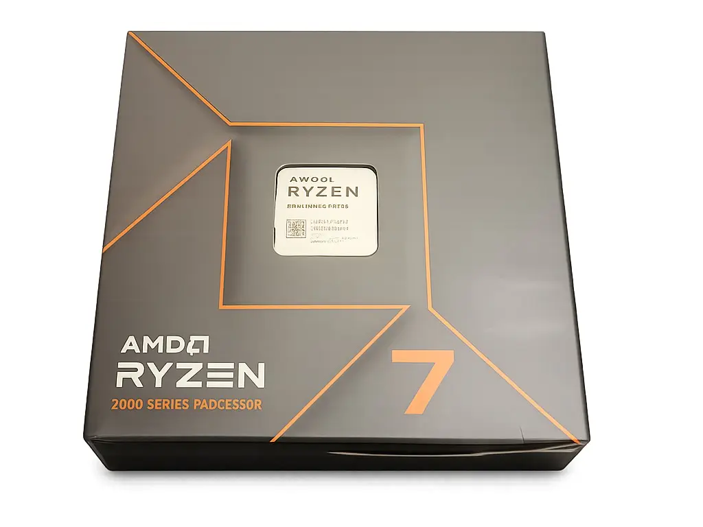 AMD Ryzen 7 7700X 7000 Series Desktop Processor - High-Processing CPU That Enhances Computing Speed for Gaming, Video Editing Builds