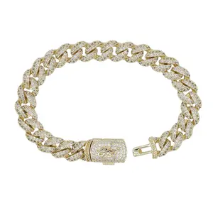 GLD Link Bracelet in 18k Yellow Gold Plated - 8.5mm - Lifetime Guarantee, Perfect Gift GLD Link Bracelet in 18k Yellow Gold Plated - 8.5mm - Lifetime Guarantee, Perfect Gift