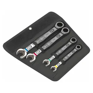 Wera Joker 4pc Metric Ratcheting Combination Wrench Set