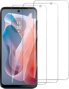 Screen Protector for   G play 2024, Tempered Glass Film, Ultra  9H Hardness Case Friendly Anti Scratch Bubble Free Ultra Resistant Oil-Resistant Shatter Protection, 3-Pack