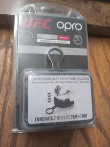UFC OPRO Silver Level Adult 10+  Mouthguard Brand New!