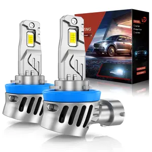 H11 LED Headlights Kit Low Beam Fog Light Bulbs 60W Bright 6000K Pack of 2