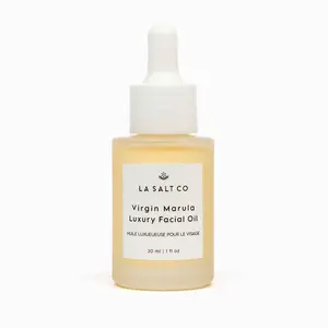 LA SALT CO Virgin Marula Luxury Facial Oil 30 mL Hydrating & Moisturizing Serum for Normal Skin Non-Comedogenic Antioxidant-Rich Vegan Cruelty-Free