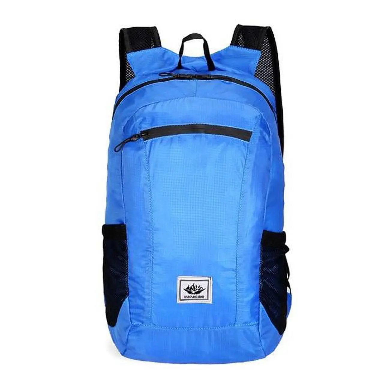 3P Experts 3PX-FOLDINGBAG-LBLUE 3-in-1 Foldable Hiking Backpack, Light Blue, Everyday Carry, Carry On, Airport-Friendly Dry Bag Backpack, Carry On Backpacks
