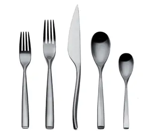 Mepra 20pc Arte Ice Flatware Set