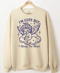 I Worry Too Much Graphic Top