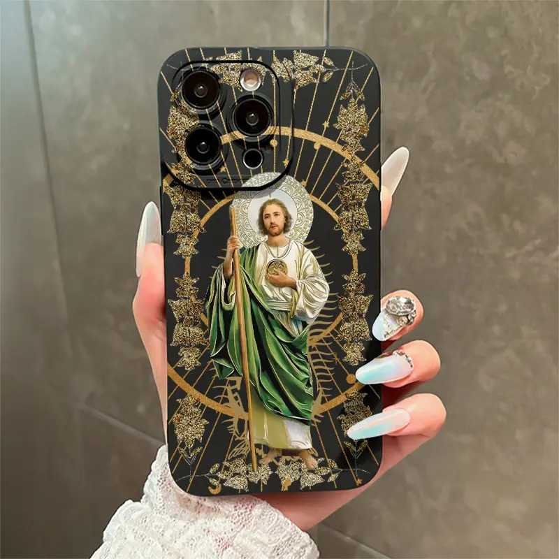 Gold-Leaf Pattern Smartphone Casing - Shock-Proof, Non-Slip TPU, Full-Coverage Lens Protector for iPhone 17,16,15,14,13,12,11,XS,X & Samsung Handheld Devices, Protective Gift for Friends/Family, Accessories