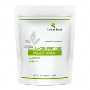Collagen Peptides - Low FODMAP Certified, Elemental Diet Grassfed Pasture Raised, Keto, Paleo, Gut Friendly, Gluten, Lactose, Soy, Sugar & Grain Free, No Carb, All Natural, Non GMO