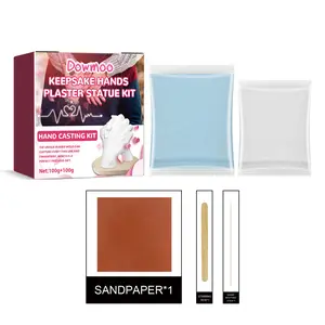 Dowmoo Hand Casting Kit, Three-Dimensional Hand Model Plaster Clone Model Homemade Commemorative Gift Crafts