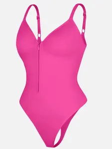 Scuplt & Snatch Zip Bodysuit 2553