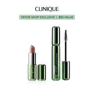 Clinique Pop Lip & Lash Duo - Pop Lipstick + High-Fi Mascara