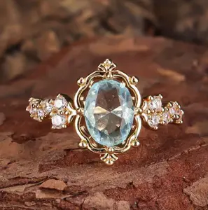 Ice and Fire Ring Set Simple Layered Design Trendy Accessories Jewelry Christmas Gifts Metal Coating 100 Grams