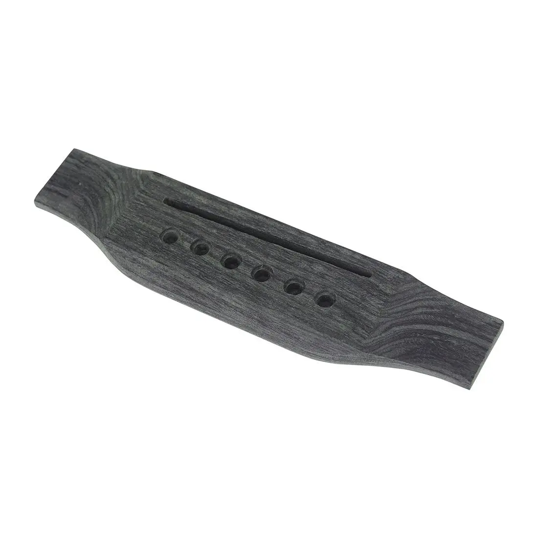 Folk Guitar Bridge Rosewood, 6-Hole Design, Durable Material, Perfect Fit for Folk Guitars, Enhances Sound Quality, Easy Installation