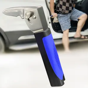 Foldable Car Door Handle for Elderly, Car Handle Assist for Elderly Car Door Handle, Gifts for Elderly Women or Men, Elderly Must Haves Vehicle Support Handle Blue