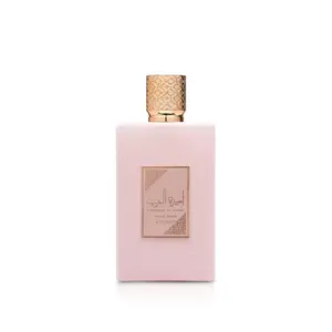 Lattafa Ameerat Al Arab Prive Rose Eau de Parfum Spray for Women 3.4 Ounce Floral Fruity Fragrance Top Notes Strawberry Grapes Orange