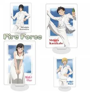 15cm Anime Fire Force Enn Enn No Shouboutai  Acrylic Stand Model Plate Fans Collection Figures Valentine's Day gifts