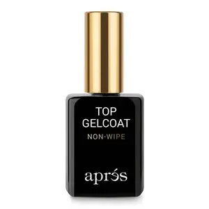 APRÉS Non-Wipe Glossy Top Gelcoat 15ml - Ultra-Glossy Chip-Resistant Finish for Salon-Speed Application & Long-Lasting Shine, Nail Polish, Gel X Nail Care APRÉS Non-Wipe Glossy Top Gelcoat 15ml - Ultra-Glossy Chip-Resistant Finish for Salon-Speed Application & Long-Lasting Shine, Nail Polish, Gel X Nail Care