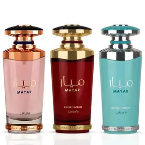 Mayar, Mayar Cherry Intense & Mayar Natural Intense Eau de Parfum Sprays 100ml by Lattafa