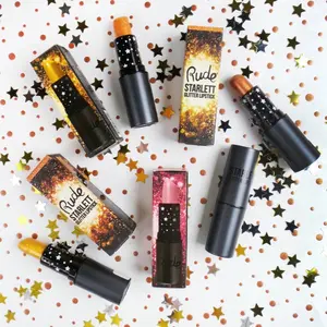 Rude Starlett Glitter Lipstick Long-lasting Gloss Lipgloss Makeup Long Lasting Makeup Long Lasting