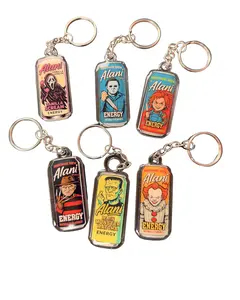 Horror Movie Character Themed Keychains, Alani, Horror Inspired Keychains
