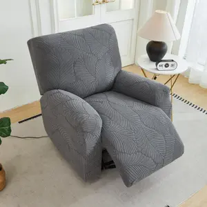 Leaf Pattern Sofa Cover, Stretch Sofa Cover, 1 Set Soft Comfortable, Dustproof Sofa Cover for Home Living Room, Home Decor