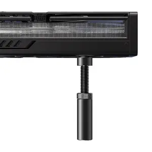 Spiral Telescopic Graphics Card Bracket Height-Adjustable Magnetic Base - Anti-Bend GPU Bracket Anti-Sag GPU Support Compatible with Various Computer Cases Sturdy Support