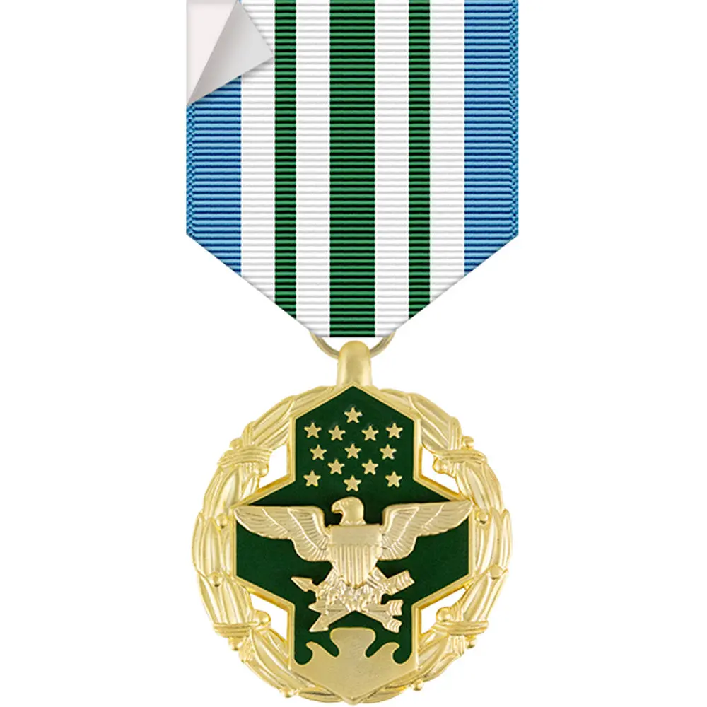 Joint Service Commendation Medal Stickers - 6-in Recognition of Service Decor, DIY Scrapbooking & Stamping Supplies, 6 Inches