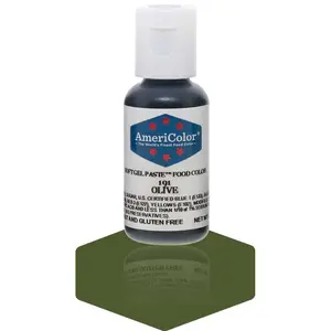 AmeriColor, Olive, .75 Ounce, Soft Gel Paste Food Color