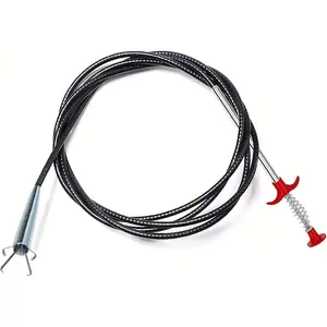 Drain Snake, Drain Clog Remover - Gutter Cleaning Tools Drain Cleaner for Toilet Sewer Shower Kitchen Bathroom Tub Clogged Drains Opener Cleaning Tool, Flexible Grabber Claw Pick Up Reacher