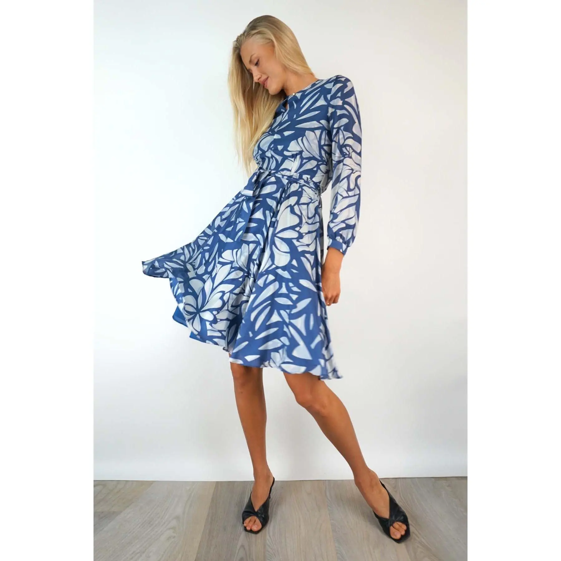 Gabor Freya Printed Italian Silk Dress