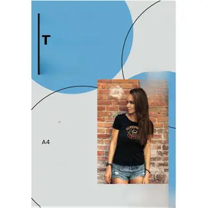 PPD 10 Sheets 8.5x11" - Inkjet Iron-on Heat Transfer Paper for Black & Dark Fabric and T-Shirts - Premium - PPD-4-10