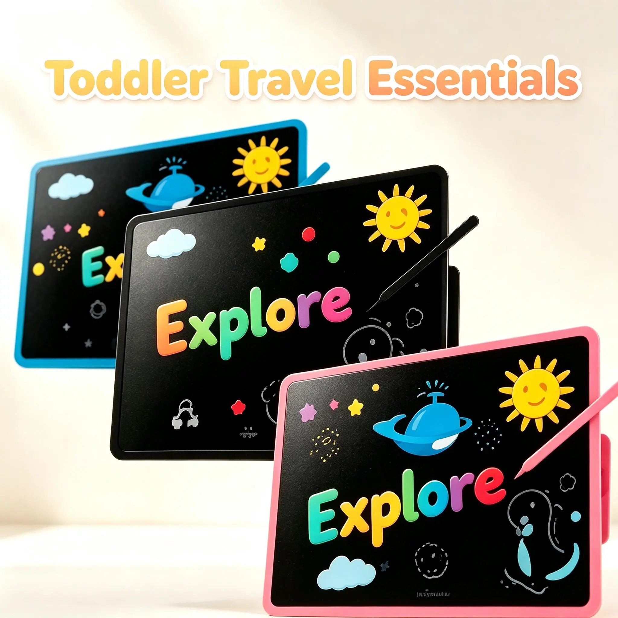 20 Inches Large Format Erasable Electronic Writing TabletReusable LCD Doodle Board Toddler Travel EssentialsEducational Drawing Toy For Children 6 And Up For WritingDrawing Skill Practice