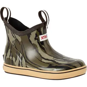Youth Camo Ankle Deck Boot - Bottomland