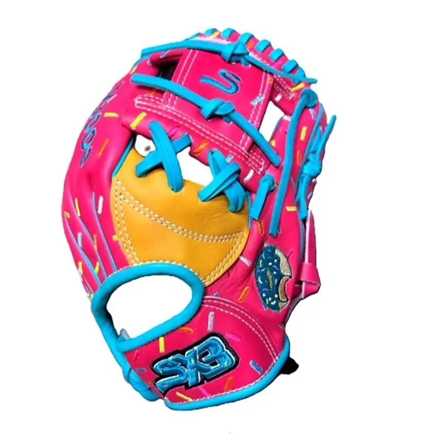 SX3 Pro 11.25" I-Web Baseball Glove – Pink Sprinkles Edition – Premier Kip Leather – Unisex Infield Glove