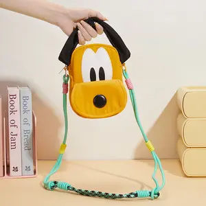 Disney Pluto 95th Anniversary Limited Edition Ear Tote Bag,Cute Floppy Ear Purse,Crossbody,Cute Collectible Disney Park Style Bag for Fans,Charming Disney Character Handbag for Boys Girls Teen,Daily Use,Birthday Gifts Holiday Gifts(1pc)