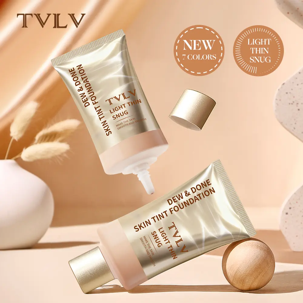 Hydrating Lightweight Liquid Foundation - Waterproof, Sweat-Resistant, Airy Texture Cosmetic Grade Makeup Base and Primers for Dry Skin - Long-Lasting, Skin-Quenching, No-Cakey Fresh Radiant Formula for Daily Work Makeup