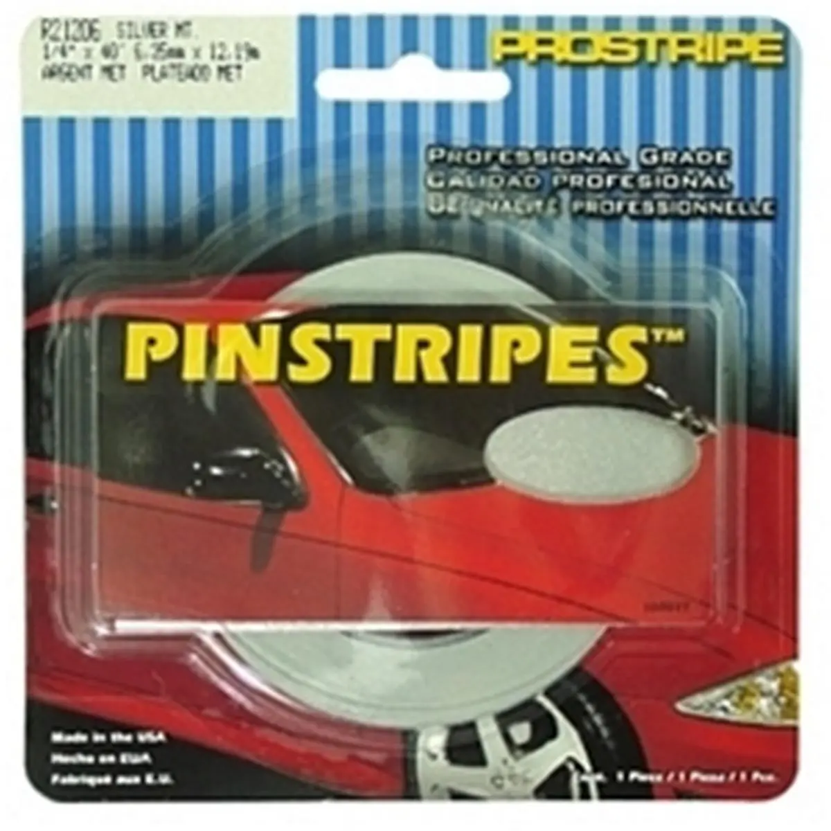 Prostripe R20402 0.0 6 in. x 4 0 ft. Solid Stripes Black