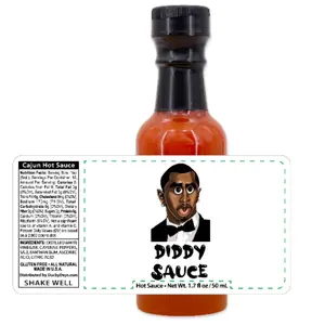 Diddy Sauce Version 2  - Hot Sauce Branding for a Flavorful Dip