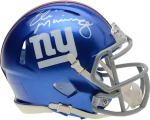 Eli Manning New York Giants Autographed Riddell Speed Mini Helmet - Fanatics Authentic Certified