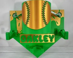 Dugout Organizer for Youth Baseball & Softball — Fence Hanging Gear Organizer for Little League Games 2026
