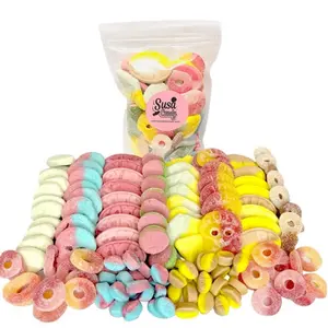 Bubs & Swedish Candy Sweet/Sour Vegan Gummies Mix 1/2 lb Snack Bonbon
