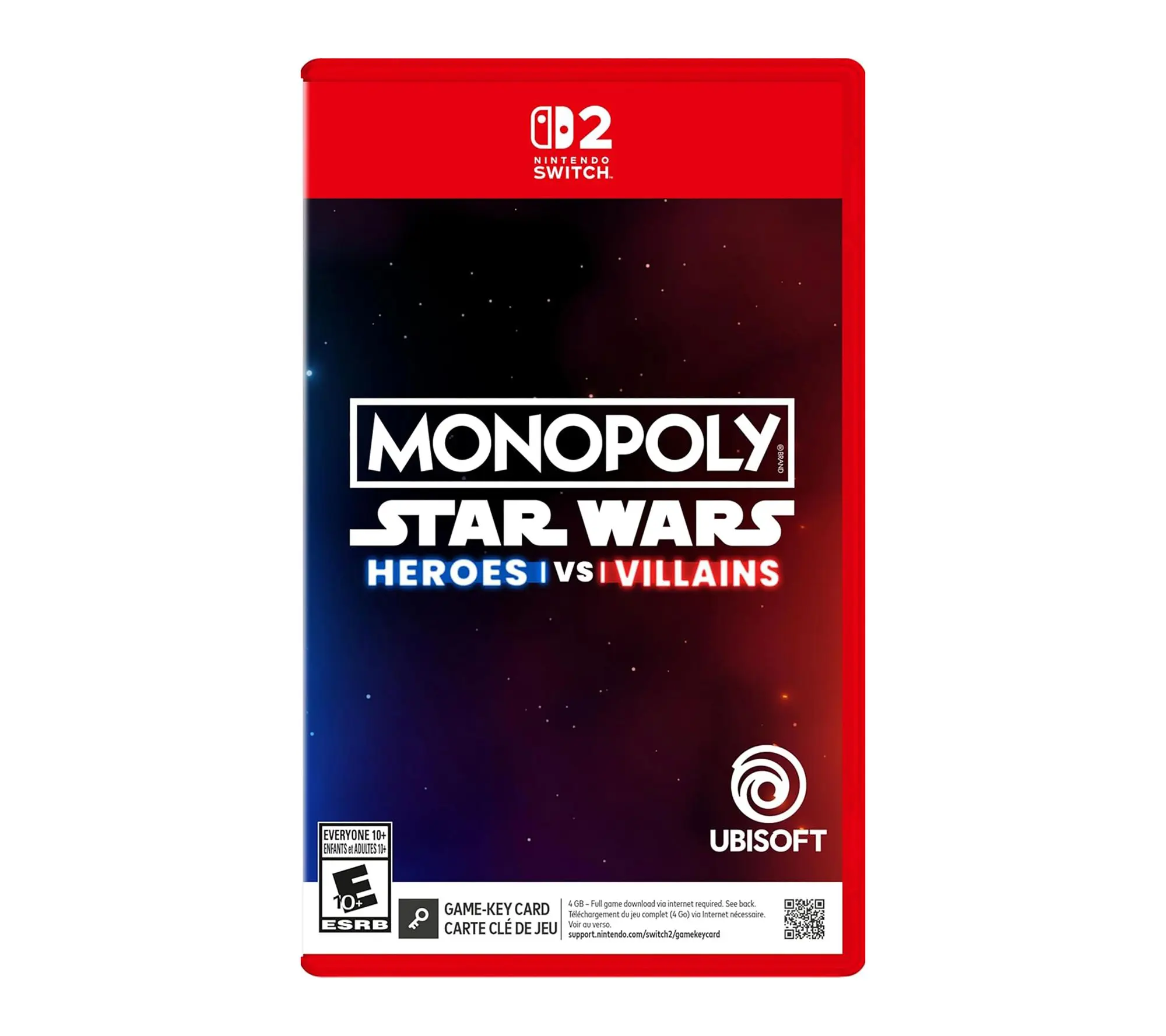 Monopoly: Star Wars Heroes vs. Villains (Game-Key Card) - NSW2