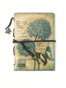 Notebook,planner,vintage journal,leather journal,aesthetic stationery,retro notebook,gift for her,birthday gift,mothers day gift,travel diary,,pocket notebook,A6 journal,antique notebook,stationery gift