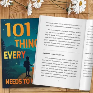 101 Things Every Kid Needs to Know Illustrated Book of Fun Life Tips and Everyday Wisdom for Kids Learn Confidence, Responsibility, Friendship, Safety Awareness and Creative Thinking