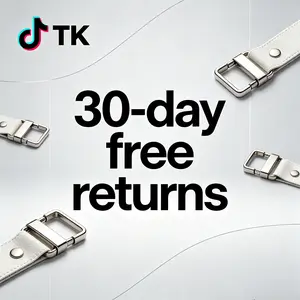 30-day free returns, 60-day quality guarantee