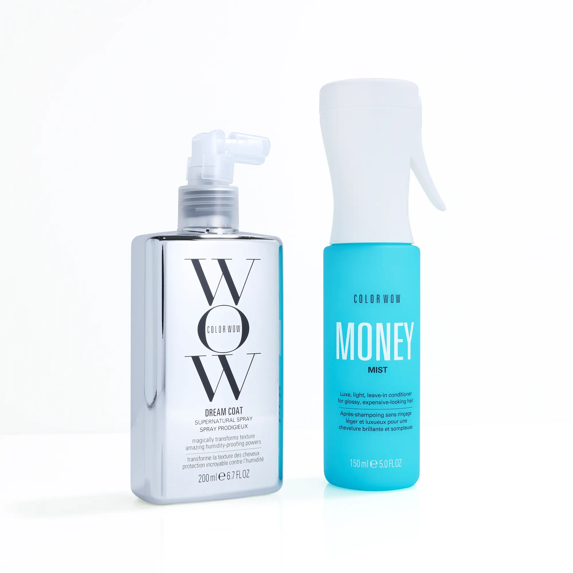 Color Wow Frizz-Free + Hydrated Hair Duo - Dream Coat & Money Mist